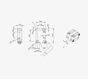 Sensor de Proximidad Inductivo Original B-ALLUFF BES01ZE BES R05KB-PSC40B-S49A PNP NO 4mm IP67 en Stock - Product Image 5