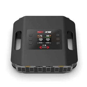 Wholesale Original ISDT X16 2X1100W 2X20A Professional Grade Dual Channel <b>Battery</b> Charger 2-16S Lipo Motors Metal AC 100-240V DC - Product Image 3