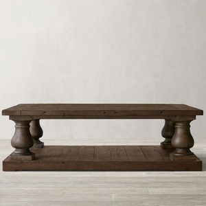 <span class=keywords><strong>Tavolino</strong></span> <span class=keywords><strong>da</strong></span> Caffè Rustico <span class=keywords><strong>in</strong></span> <span class=keywords><strong>Legno</strong></span> Massello Fatto a Mano di Alta Qualità per <span class=keywords><strong>Soggiorno</strong></span> - Product Image 4