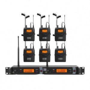 Sistema de Monitoreo Inalámbrico Omnidireccional de Ultra Alta Frecuencia con Cancelación de Ruido y Diseño Portátil para Escenarios, Conferencias y Enseñanza - Product Image 1