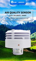 SENTEC SEM333 Transmetteur de qualité de l'air tout-en-un IP65 RS485 Modbus pour PM2.5 PM10 Température Humidité Gaz Extérieur