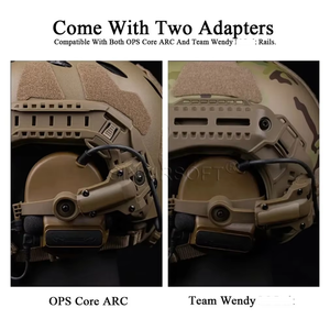 Casque tactique avec rotation à 360 degrés pour adaptateur de support de casque de la série TAC3/C compatible avec le casque OPS Core ARC Wendy - Product Image 4