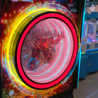 À la mode personnalisé LED enseigne au néon lettre lumineuse mille couches 3D magique miroir infini pour Application décorative