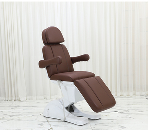 Cama Cosmética Eléctrica Negra/Blanca/Rosa para Salón de Belleza y Spa, Diseño Moderno, Mesa de Masaje, Sillas de Clínica Cómodas para Uso en Salón - Product Image 1