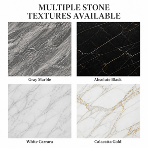 <span class=keywords><strong>Tavolino</strong></span> da Caffè Moderno a Basso Profilo in Marmo Naturale, Lussuoso <span class=keywords><strong>Tavolo</strong></span> Centrale Fluttuante in Pietra Nera e Grigia per <span class=keywords><strong>Soggiorno</strong></span> di Villa - Product Image 6