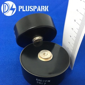 Điện áp cao cấp 1 gốm AC để DC tụ đĩa 40kvdc/27kvrms 560pf 0.56nf, Q cao, thiết bị đầu cuối vít, hệ số tản thấp - Product Image 3