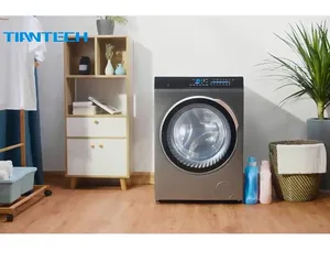 洗濯機と乾燥機2in1洗濯機と乾燥機コンボ、ミッドウェイローディング機能付き
