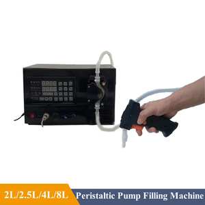 เครื่องบรรจุน้ำยาซักผ้าชนิดเหลวข้นหนืดแบบอัตโนมัติ ปั๊มเพอริสตัลติกขนาดเล็กสำหรับของที่มีฤทธิ์กัดกร่อน แบบแมนนวล - Product Image 4