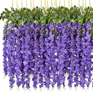 Guirnalda de Glicinia de Seda D6 para Decoración de Paredes Interiores/Exteriores, Impermeable, para Bodas, Año Nuevo Chino, Marca <span class=keywords><strong>Oye</strong></span>, Venta al Por Mayor - Product Image 3