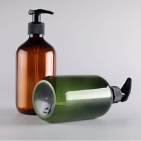 Botol sabun cair Dispenser pembersih wajah, botol kosong 250ml 300ml 350ml 500ml botol busa Gel mandi