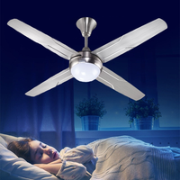Nouvelle Arrivée 2026 Ventilateur de Plafond Métallique à 4 Pales de 48 Pouces pour la Maison, la Chambre et le Salon