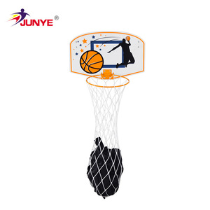 Tablero de baloncesto Junye con aro y red, montado en la pared para juego en interiores y exteriores, equipo deportivo para niños - Product Image 3