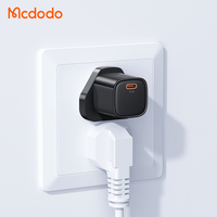 Ensemble de câbles de charge Mcdodo 400/401/469, chargeur rapide USB-C PD 20W avec câble tressé PD 20W de 1,2 m pour la charge d'iPhone, Royaume-Uni/UE/États-Unis