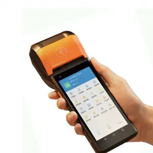 POS terminal pos receipt Label printer Sunmi V2s android 11 with NFC GMS 4G BT Terminal Handheld All In One Pos Machine