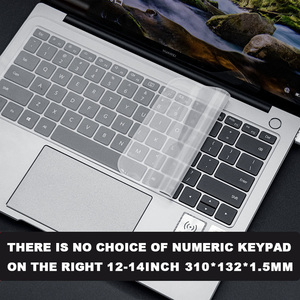 Protector de Teclado Transparente para Portátiles de 12-14 Pulgadas, Cubierta Protectora de Teclado de Gel de Silicona - Product Image 5