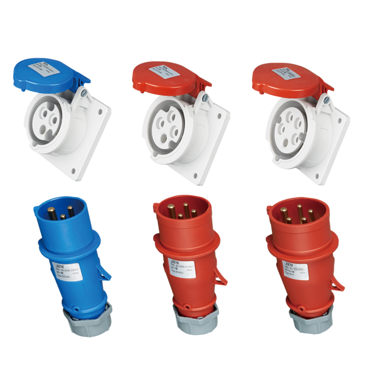 Industrial Socket Plug IP44 Waterproof Electrical