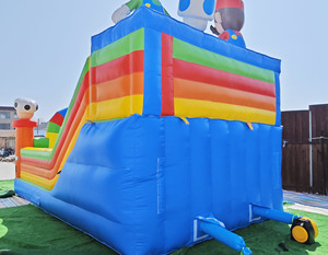 In Stock gonfiabile Mario Slide buttafuori Combo Jumping castelli scivolo Mario casa di rimbalzo <span class=keywords><strong>parco</strong></span> <span class=keywords><strong>giochi</strong></span> gonfiabile all'aperto per i bambini