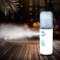 Mini vaporisateur facial électrique hydratant pour soins de beauté mignon 2020, vaporisateur nano pour le visage, mini vaporisateur d'eau, instrument de réhydratation