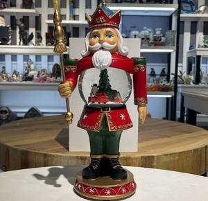 Navidad <span class=keywords><strong>Cascanueces</strong></span> waterpolo caja de música giratoria bola de cristal de gama alta - Product Image 5