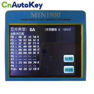 CN007088 애프터마켓 토요타 스마트 키 3 + 1 버튼 434MHZ FCC BA4EK 8A 칩 P4 88 부품 번호 61E377-0010 - Product Image 5