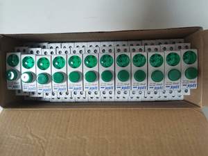 أضواء إشارة على قضبان التثبيت، مؤشر ضوئي للتشغيل، إشارة حمراء وخضراء، 220 فولت 24 فولت تيار متردد/مستمر للوحة التحكم الكهربائية - Product Image 5