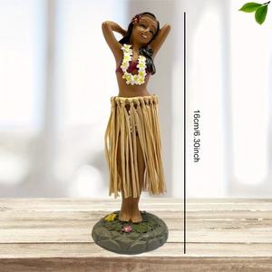<span class=keywords><strong>Hawaii</strong></span> Hula cô gái bức tượng bobbleheads cho điều khiển Bảng điều khiển trang trí kích thước trung bình 6.3 "nhảy cao Hula Cô Gái Búp Bê Bảng điều khiển - Product Image 6