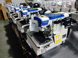 จักรเย็บผ้าอุตสาหกรรม BR-GT899D-5H ห้าด้ายสำหรับงานหนักตะเข็บปลดล็อคด้วยความเร็วสูง - Product Image 2