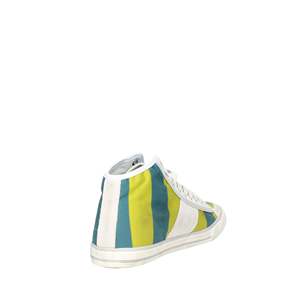 D.A.T.E. TENDER HIGH-93 Giallo Sneakers Chaussures en toile à tige haute pour femmes - Product Image 3