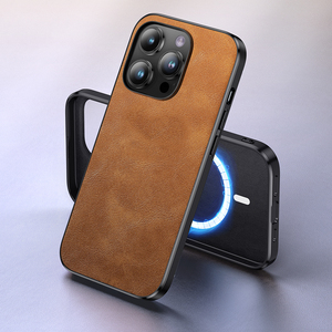 Fundas de teléfono móvil de lujo al por mayor para <span class=keywords><strong>iPhone</strong></span> 15 14 <span class=keywords><strong>13</strong></span> 12 11 Fundas <span class=keywords><strong>Funda</strong></span> de teléfono de cuero magnético para <span class=keywords><strong>iPhone</strong></span> 16 <span class=keywords><strong>Pro</strong></span> Max Case - Product Image 1