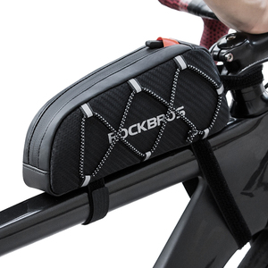 <span class=keywords><strong>ROCKBROS</strong></span>-bolsas para <span class=keywords><strong>bicicleta</strong></span> ultraligeras de gran capacidad, repelente al agua, reflectante, para marco frontal y superior - Product Image 1