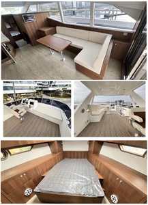 Yachts sportifs en fibre de verre de 15,16 m/50 pieds, moteur essence in-bord de 410 CV, 18 nœuds, bateaux de croisière de luxe pour le divertissement - Product Image 5