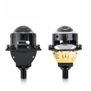 Lentille de projecteur LED 3 pouces 7000lm couleur or étanche E8 Bi LED pour phare de projecteur et feu antibrouillard 3 pouces pour Toyota BMW Audi - Product Image 2