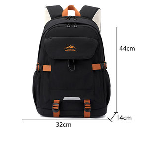 <span class=keywords><strong>Sac</strong></span> à dos scolaire de haute qualité JIANGLIDA, logo personnalisé, grande capacité, imperméable, pour garçons - Product Image 2