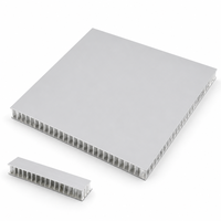 Panneau en nid d'abeille en aluminium, panneau composite métallique imperméable, cloison pour salle blanche