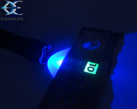 Logo impression 501B forte Nichia UV 365nm lampe de poche LED à ondes longues lampe détecteur de lumière ultraviolette