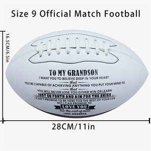 Regalo a mio figlio ti amo da papà <span class=keywords><strong>mamma</strong></span>, regalo di Football americano per il regalo di laurea di Natale di compleanno di tuo figlio - Product Image 5
