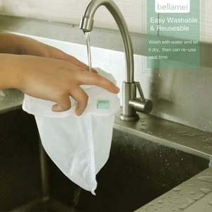 Sac en maille de nylon réutilisable 100 microns pour lait végétal (amande/soja), yaourt grec, café froid et thé – Professionnel – Personnalisable CN;JIA - Product Image 4