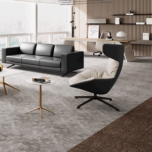 Fabricant de chaises longues inclinables pour salon Fauteuil lounge en cuir moderne Fauteuil de détente pour canapé - Product Image 1