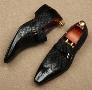 Nuevo Modelo 2026, Zapatos Oxford de Punta Puntiaguda de Diseño de Alta Gama, Zapatos Formales de Negocios de Cuero para Hombre - Product Image 6