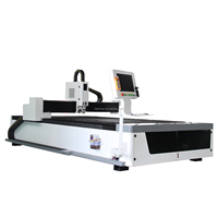 Machine de découpe laser à fibre CNC à plateforme unique 3000W 3015 avec servomoteur et roulement pour la découpe de tôles métalliques
