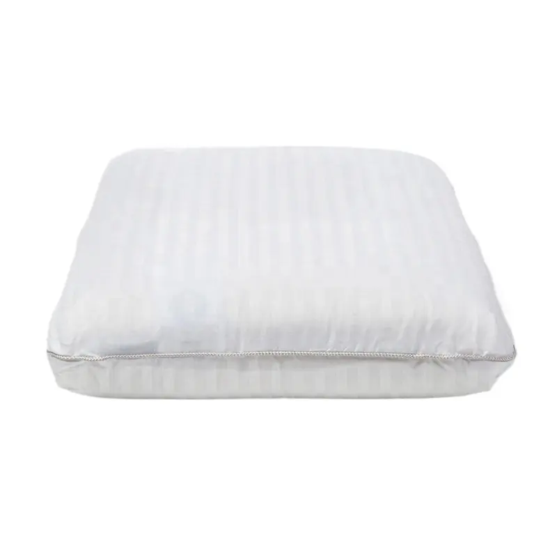 Venta al por mayor extraíble 100% tela de algodón carcasa de espuma viscoelástica cama almohada de esponja de poliuretano suave para dormir