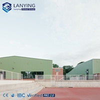 Arena de Competición de Estructura de Acero Prefabricada, Estadio Interior, Centro Deportivo Metálico, Diseño Prefabricado de Gran Envergadura
