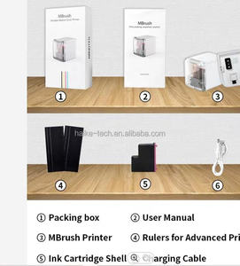 Imprimante intelligente mini portable pour la maison et le bureau, petit appareil pour les tatouages couleur, les livres, les tissus, imprimante à jet d'encre - Product Image 5