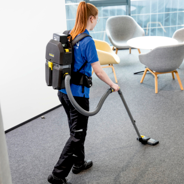 Fashionable Backpack Vacuum Cleaning Machines 5L Portable Karchers Vacuum Cleaner for Commercial Office