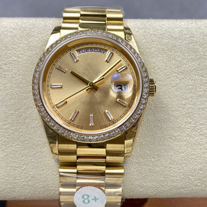 Ultra alta calidad verde menta ETA 3235 36mm reloj de oro mecánico automático de buceo sin decoloración - Product Image 4