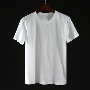 OEM-Fabrik Lässiges Kurzarm-Herren-T-Shirt aus 100% Baumwolle mit Individuellem Logo Blanko-Design 200 Gramm Strickstoff Umweltfreundlich - Product Image 5