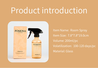 M&Sense Vaporisateur de parfum d'ambiance pour la maison en verre de 250 ml