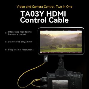 Moniteur de terrain pour caméra Portkeys LH7C 7 pouces 1000 nits avec contrôle filaire pour A7MV/A7MIV/A9M3/FX3/FX30/A1/<span class=keywords><strong>A7SIII</strong></span>, R1/R5 Mark II/R6 Mark III - Product Image 3