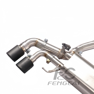 Système d'échappement <span class=keywords><strong>Tronic</strong></span> Catback en acier inoxydable pour <span class=keywords><strong>BMW</strong></span> M8 4.4T F91 F93 2019-2022, silencieux de performance personnalisé pour la course, amélioration de la performance - Product Image 4