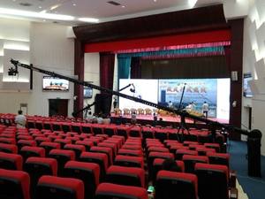 Nouvelle mise à niveau Andy Jib Pro grue de caméra de 10 mètres avec <span class=keywords><strong>4</strong></span> roues pour la diffusion - Product Image 5